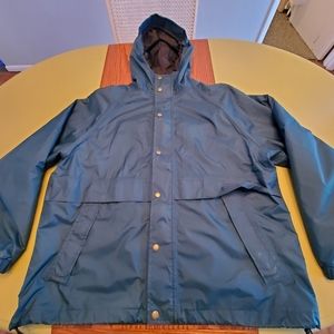 Vintage Woolrich Lined Rain Jacket